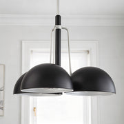 Kahn Three Light Outdoor Chandelier