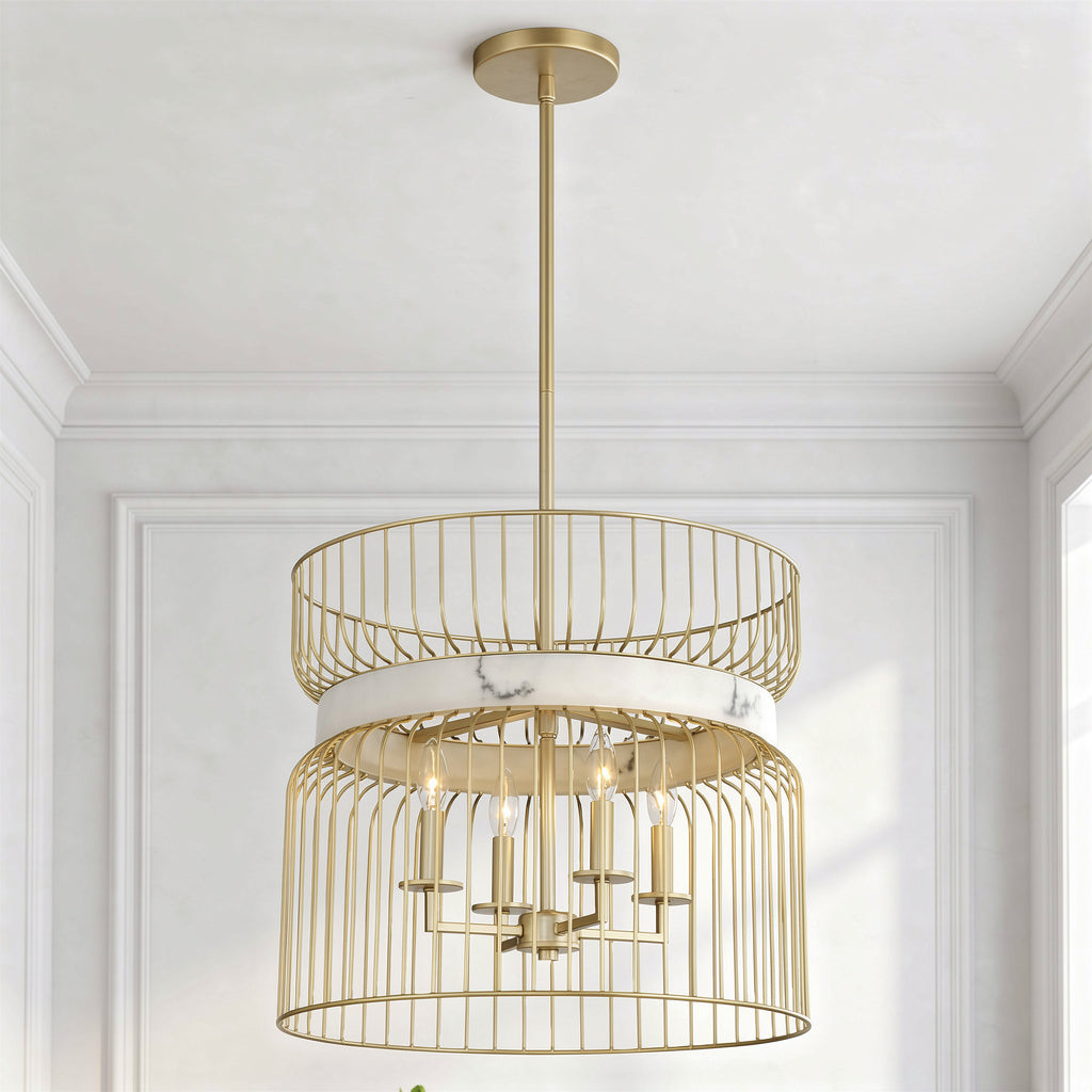 Park Slope Four Light Pendant