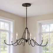 Freesia Eight Light Chandelier