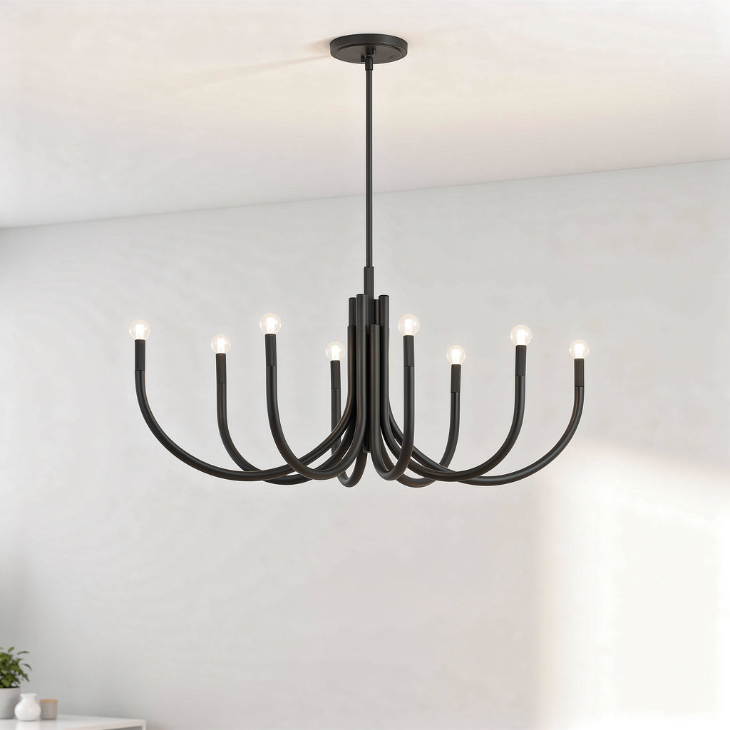 Odensa Eight Light Chandelier