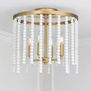 Apelle Four Light Semi Flush Mount