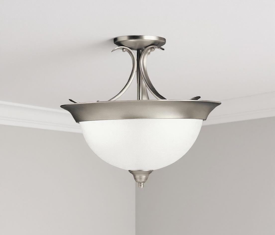 Dover Three Light Semi Flush Mount