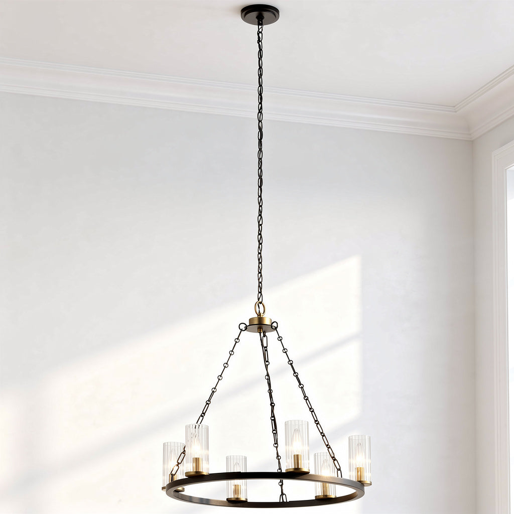 Mathias Six Light Chandelier