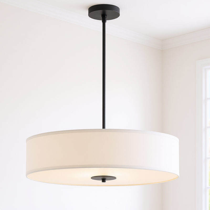 Three Light Pendant/Semi Flush