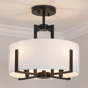 Malen Four Light Pendant/Semi Flush