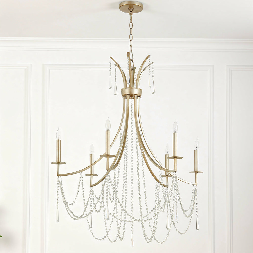 Malin Six Light Chandelier