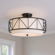 Birkleigh Four Light Semi Flush Mount