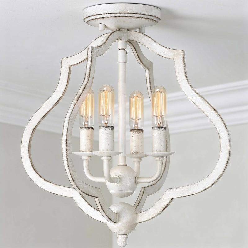 O'Keefe Four Light Semi-Flush Mount