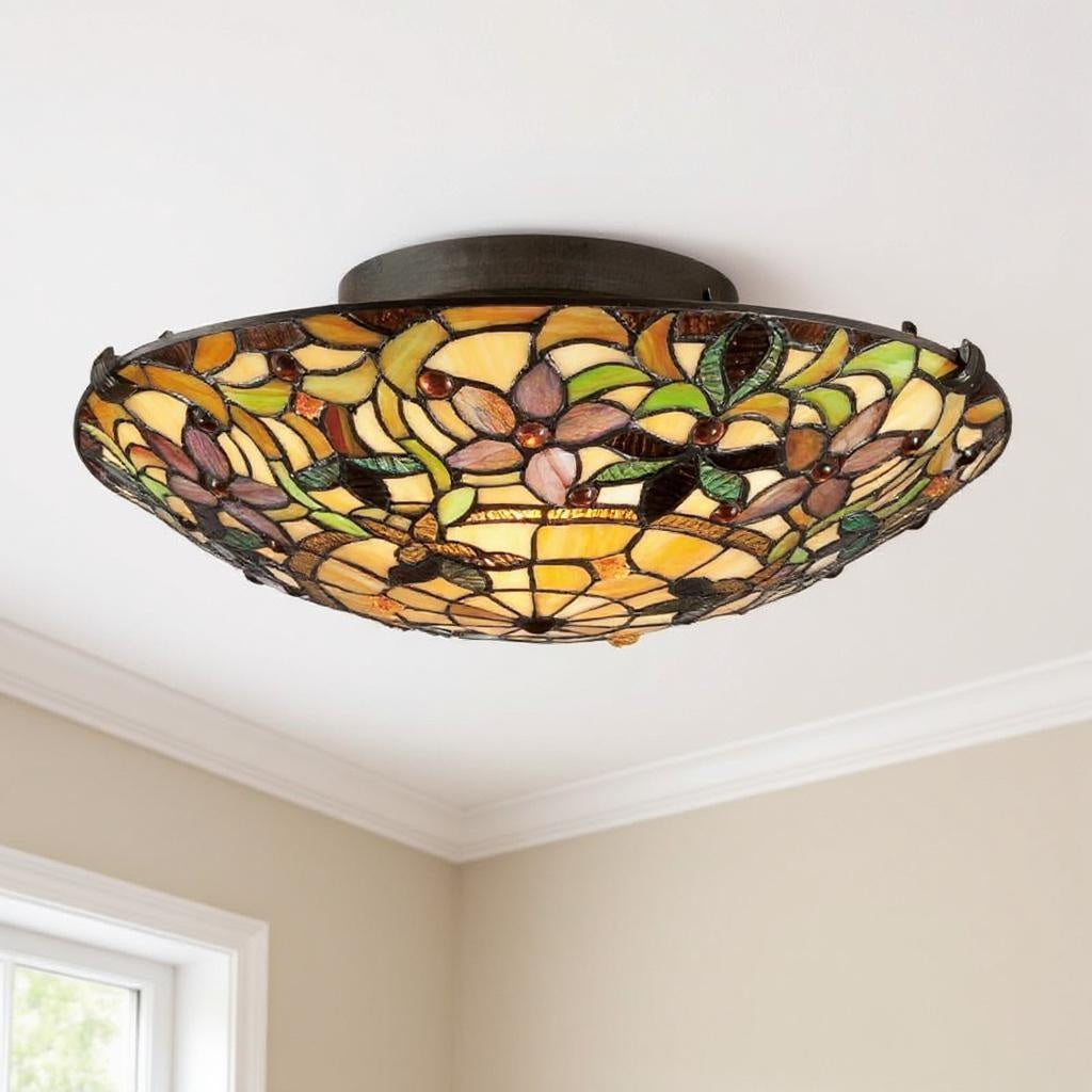 Kami Two Light Flush Mount