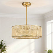 Astoria Four Light Fan D'lier