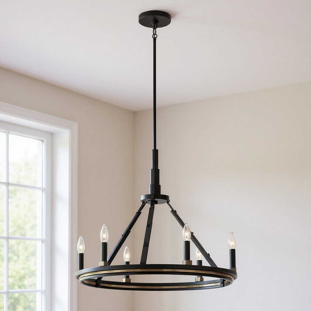 Emmala Six Light Chandelier