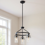 Everett Three Light Chandelier