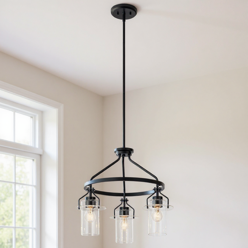 Everett Three Light Chandelier