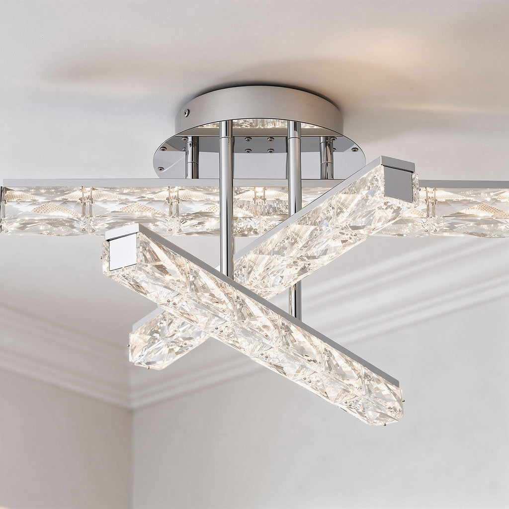 Comet LED Semi Flush Mount