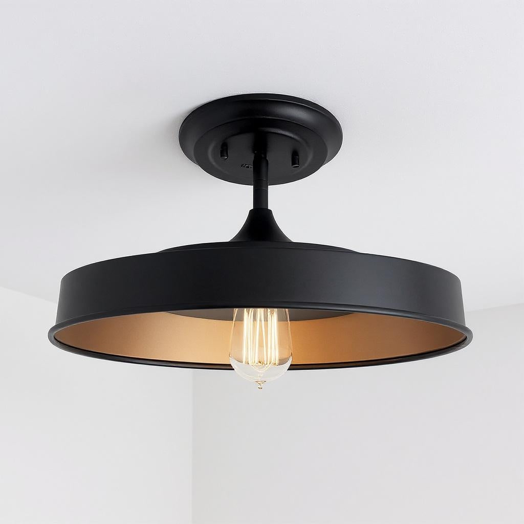 Elias One Light Semi Flush Mount