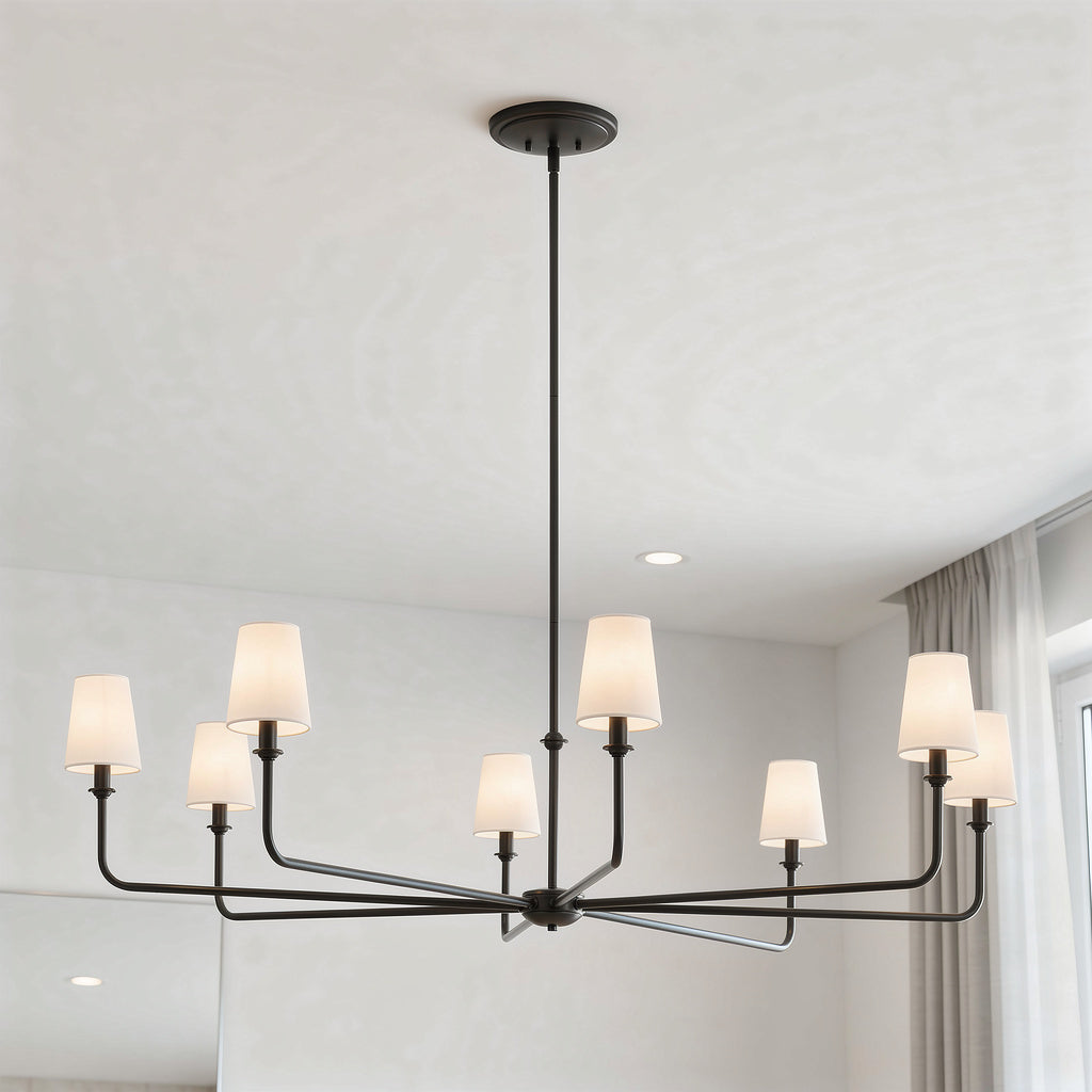 Pallas Eight Light Chandelier