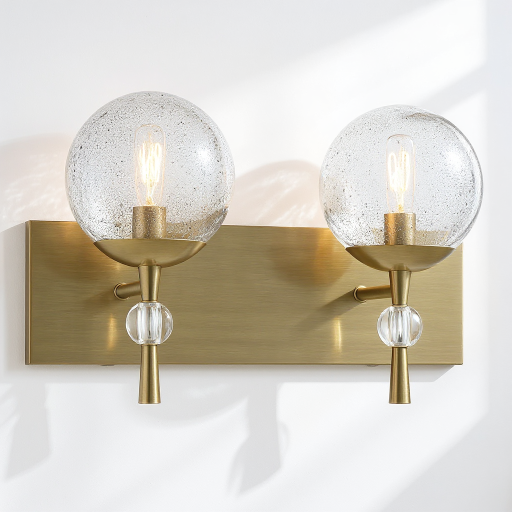 Populuxe Two Light Bath Vanity