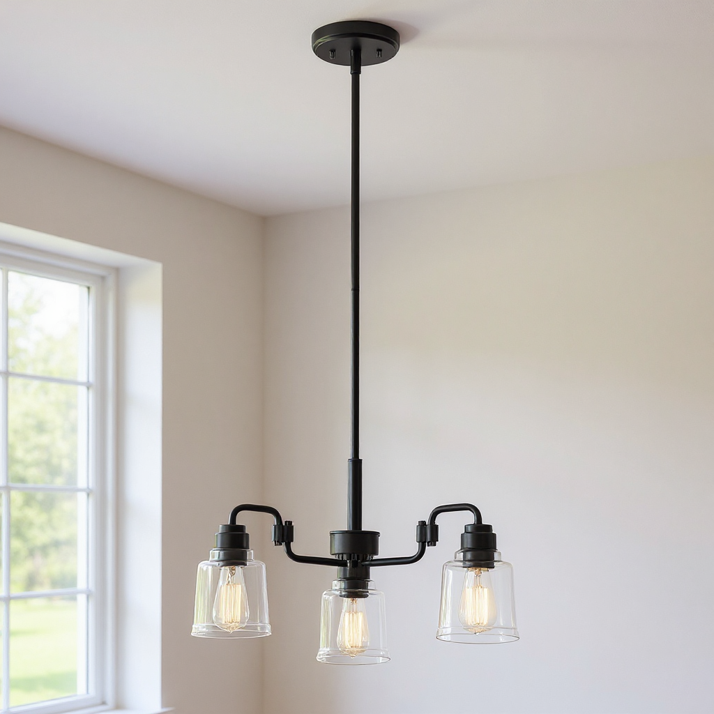 Aivian Three Light Chandelier