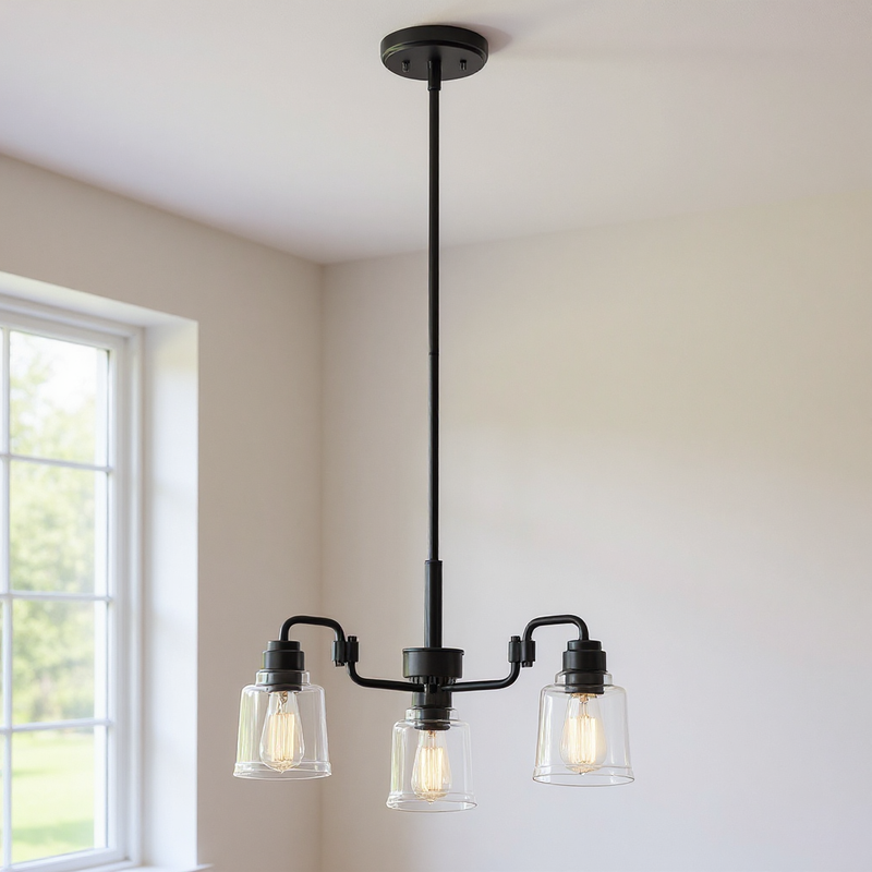 Aivian Three Light Chandelier