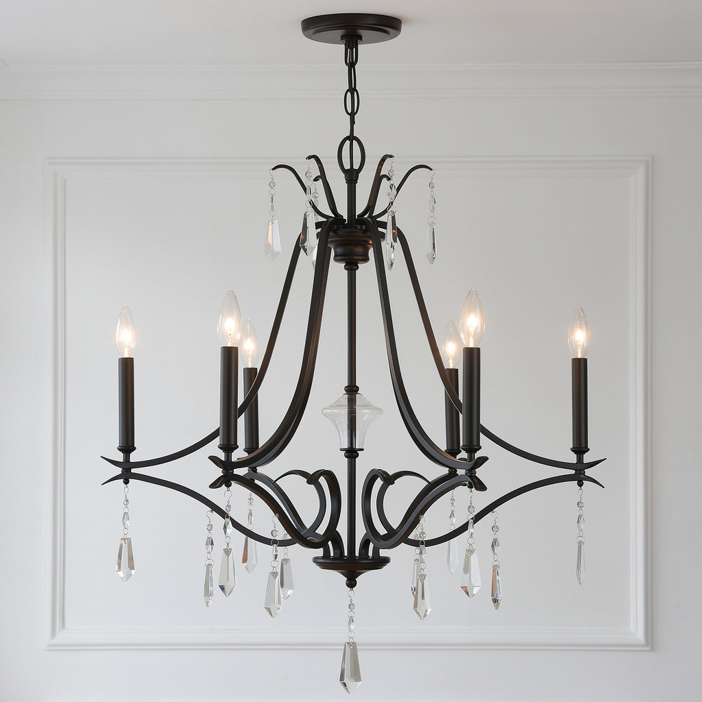 Laurel Estate Six Light Chandelier