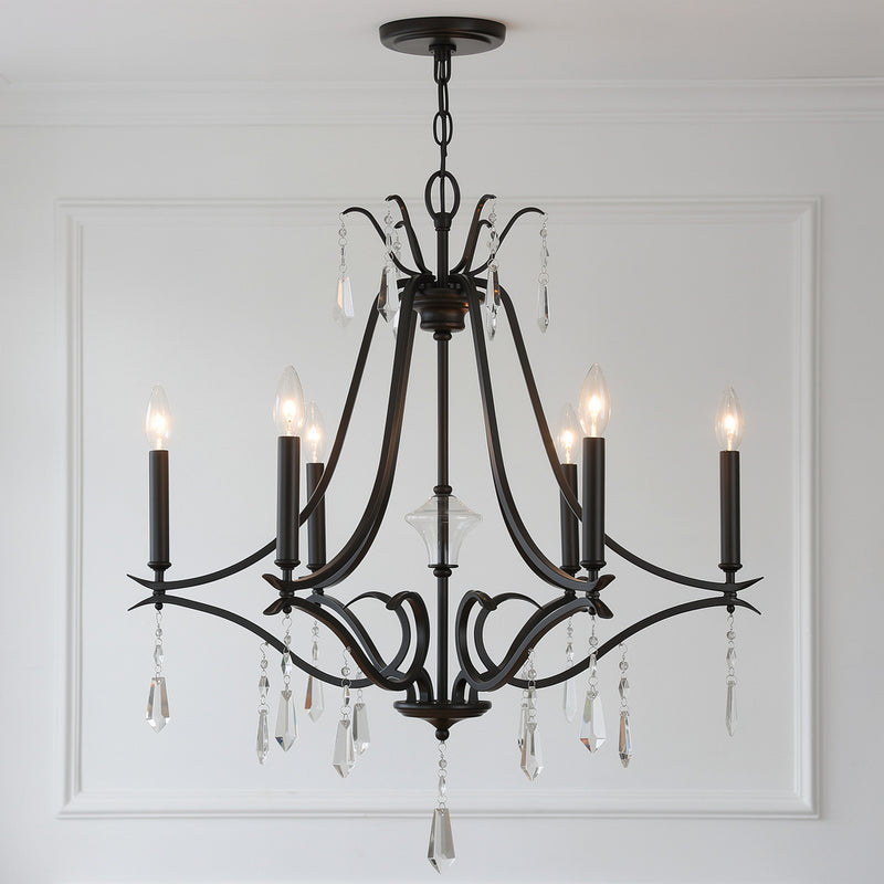 Laurel Estate Six Light Chandelier