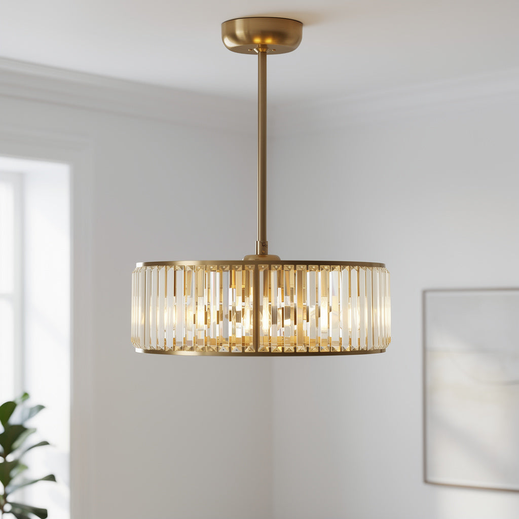 Janus Five Light Fan D'Lier