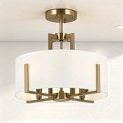 Malen Four Light Pendant/Semi Flush