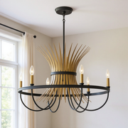 Baile Six Light Chandelier