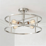 New Harbor Four Light Semi-Flush Mount