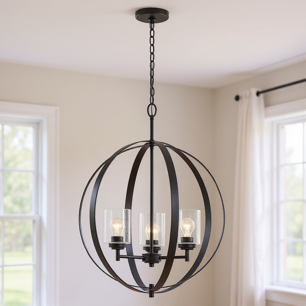 Winslow Three Light Chandelier