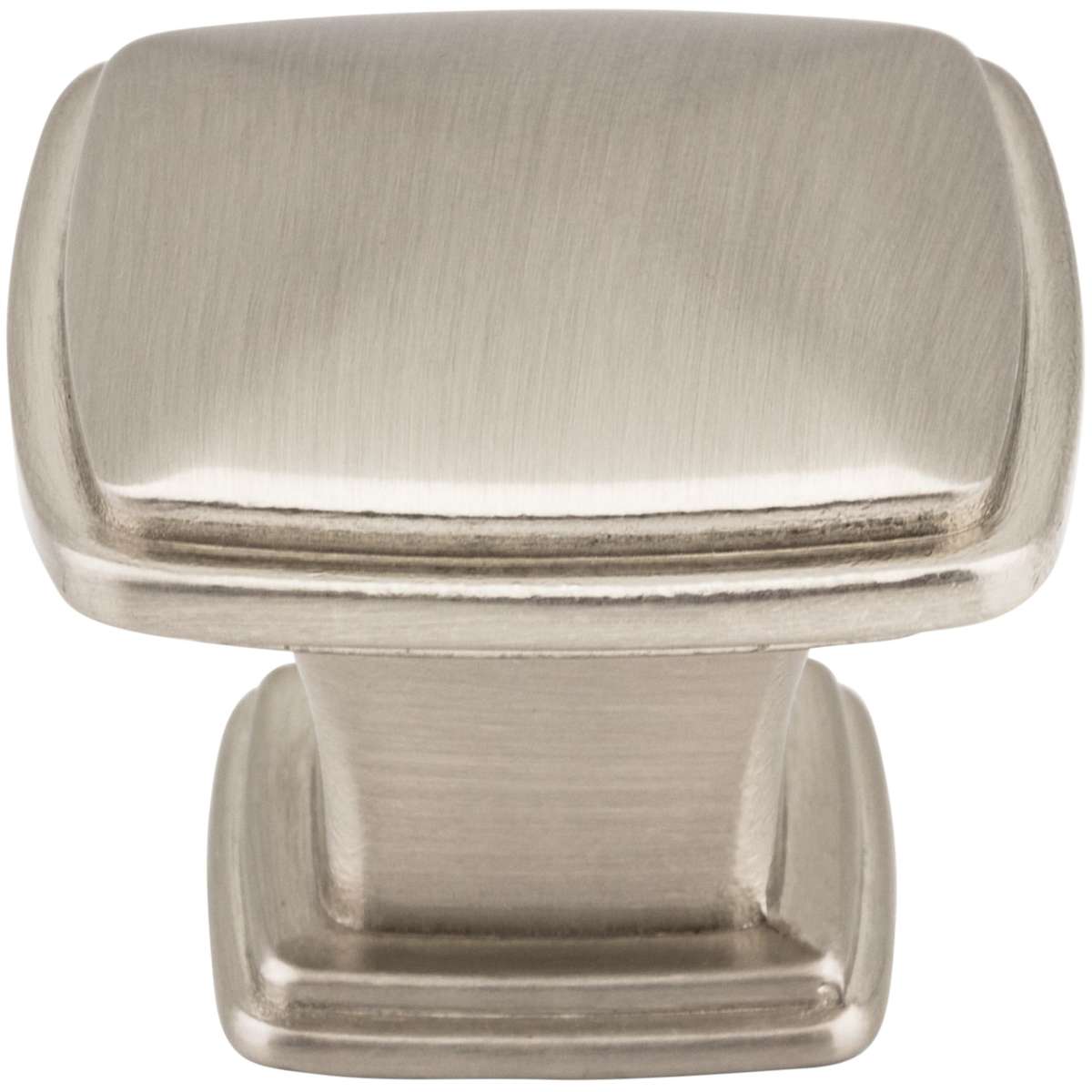 Jeffrey Alexander - 1091DBAC - Milan 1-3/16" Contemporary Stepped Square Cabinet Knob / Drawer Knob with Raised Center in Brushed Oil Rubbed Bronze