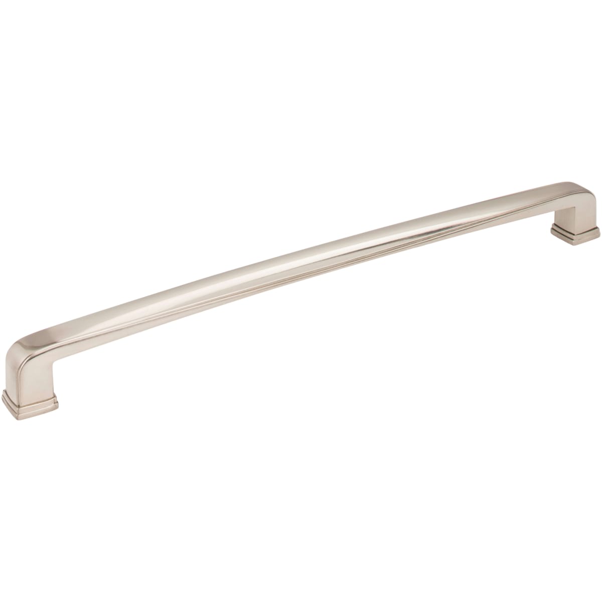 Jeffrey Alexander - 1092-12SN - Milan 12" Center to Center Elegant Classic Appliance Handle / Pull in Satin Nickel