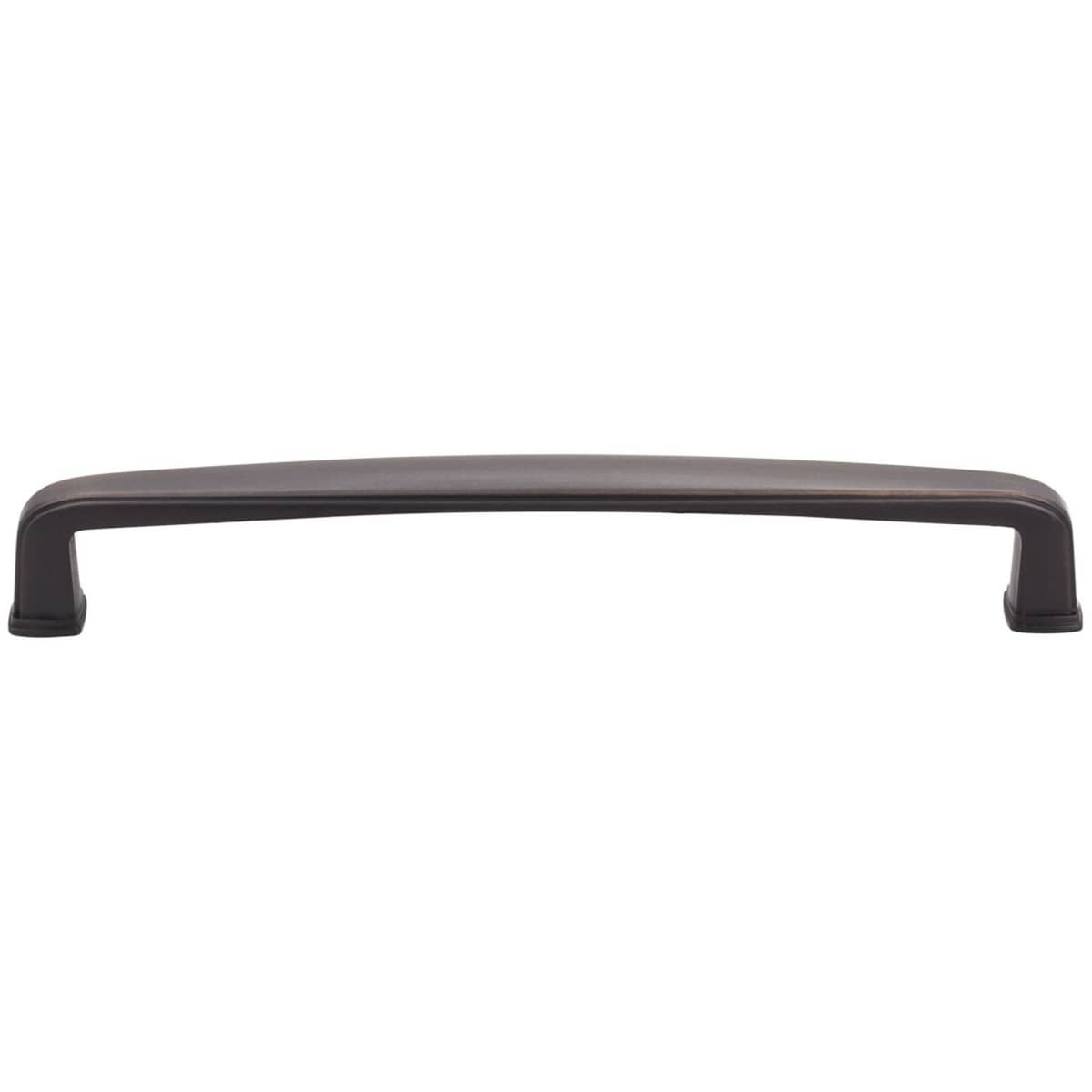 Jeffrey Alexander - 1092-160DACM - Milan 1 Series 6-5/16" Center to Center Rounded Corner Cabinet Handle / Drawer Pull in Gun Metal