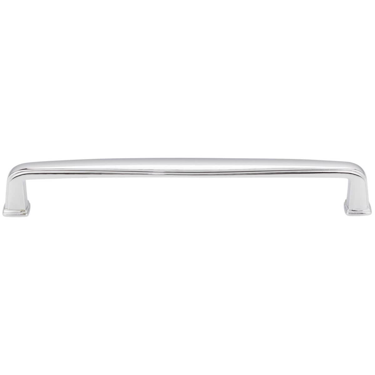 Jeffrey Alexander - 1092-160DACM - Milan 1 Series 6-5/16" Center to Center Rounded Corner Cabinet Handle / Drawer Pull in Gun Metal