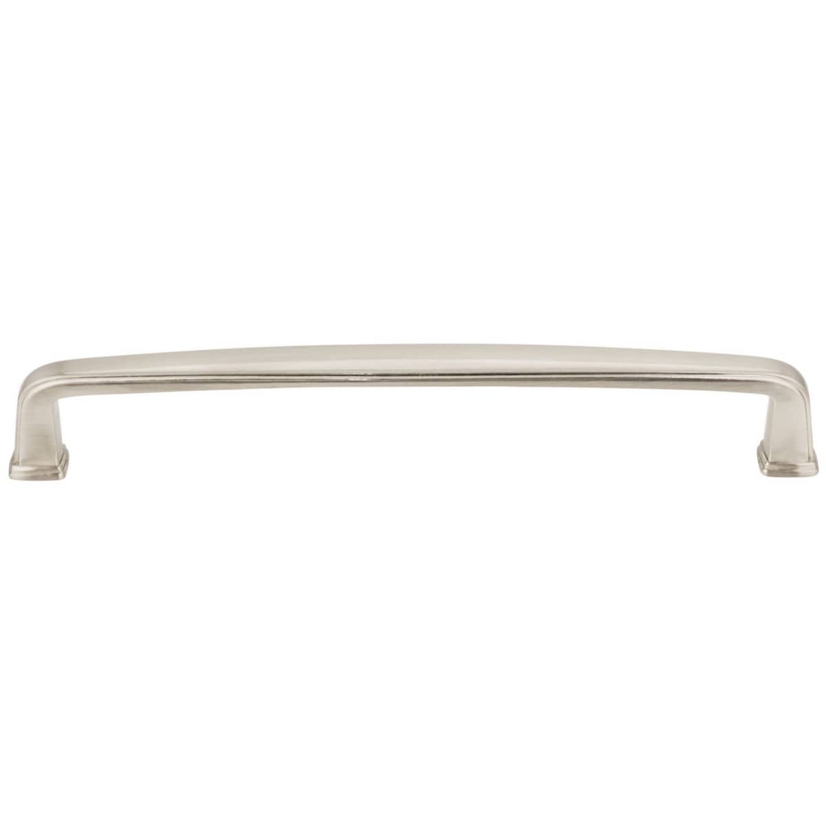 Jeffrey Alexander - 1092-160DACM - Milan 1 Series 6-5/16" Center to Center Rounded Corner Cabinet Handle / Drawer Pull in Gun Metal