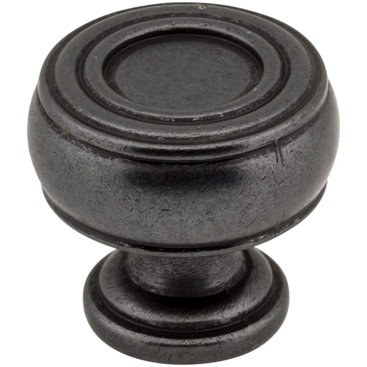 Bremen 2 - 1-3/16" Round Ringed Barrel Traditional Cabinet Knob / Drawer Knob