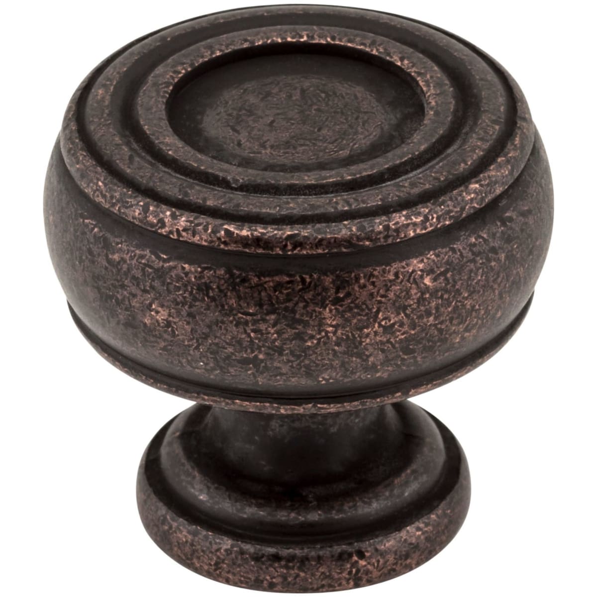 Bremen 2 - 1-3/16" Round Ringed Barrel Traditional Cabinet Knob / Drawer Knob