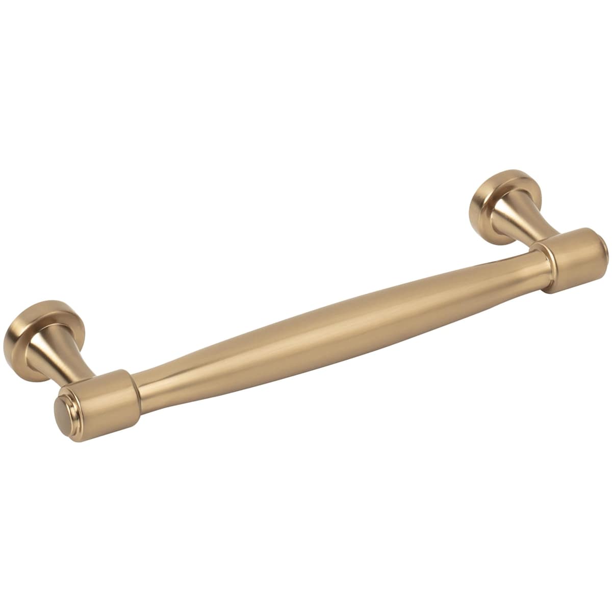 Jeffrey Alexander - 132-128SBZ - Jules 5-1/16" Center to Center (128mm) Elegant Modern Tapered Cabinet Bar Handle / Drawer Bar Pull in Satin Bronze