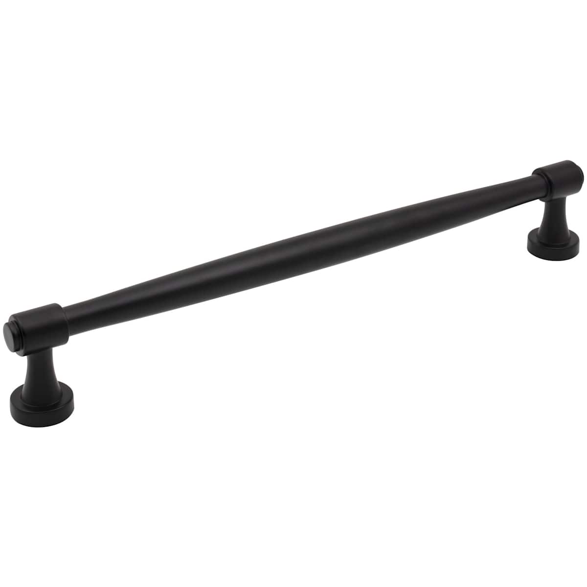 Jules 12" Center to Center Elegant Modern Industrial Appliance Tapered Bar Handle / Appliance Bar Pull