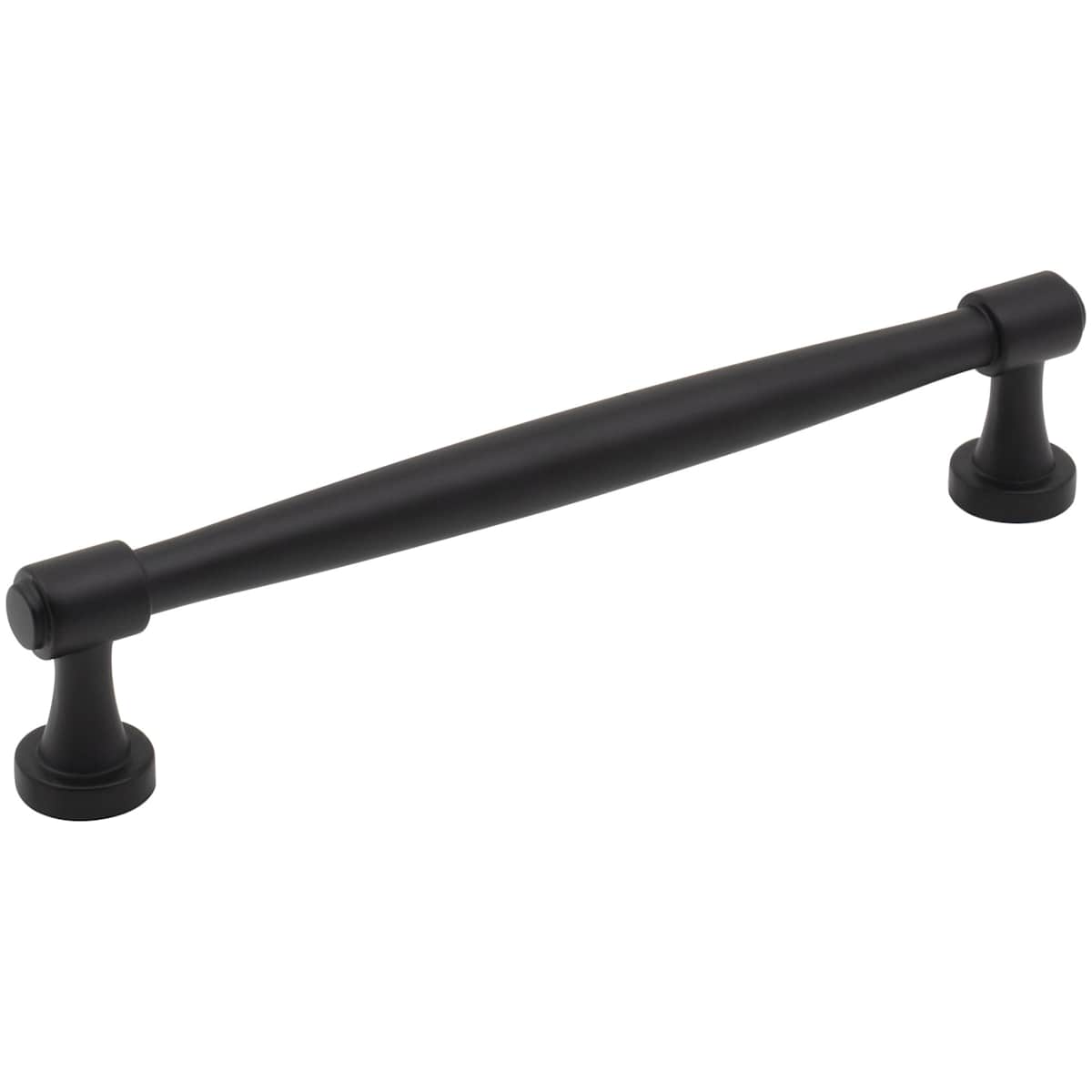 Jules 6-5/16" Center to Center (160mm) Elegant Modern Tapered Cabinet Bar Handle / Drawer Bar Pull