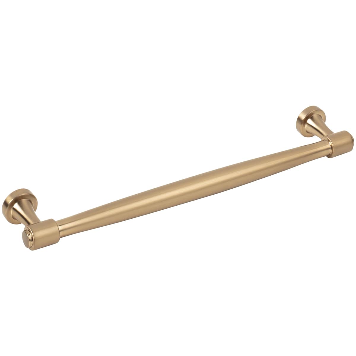 Jeffrey Alexander - 132-192PC - Jules 7-9/16" Center to Center (192mm) Elegant Tapered Cabinet Bar Handle / Drawer Bar Pull in Polished Chrome