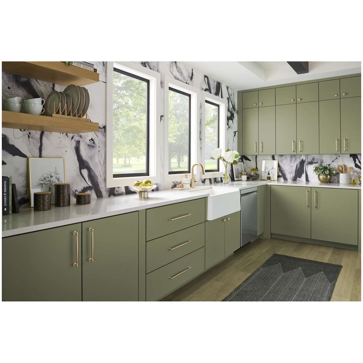 Jeffrey Alexander - 132-192PC - Jules 7-9/16" Center to Center (192mm) Elegant Tapered Cabinet Bar Handle / Drawer Bar Pull in Polished Chrome