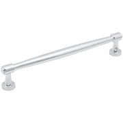 Jeffrey Alexander - 132-192PC - Jules 7-9/16" Center to Center (192mm) Elegant Tapered Cabinet Bar Handle / Drawer Bar Pull in Polished Chrome