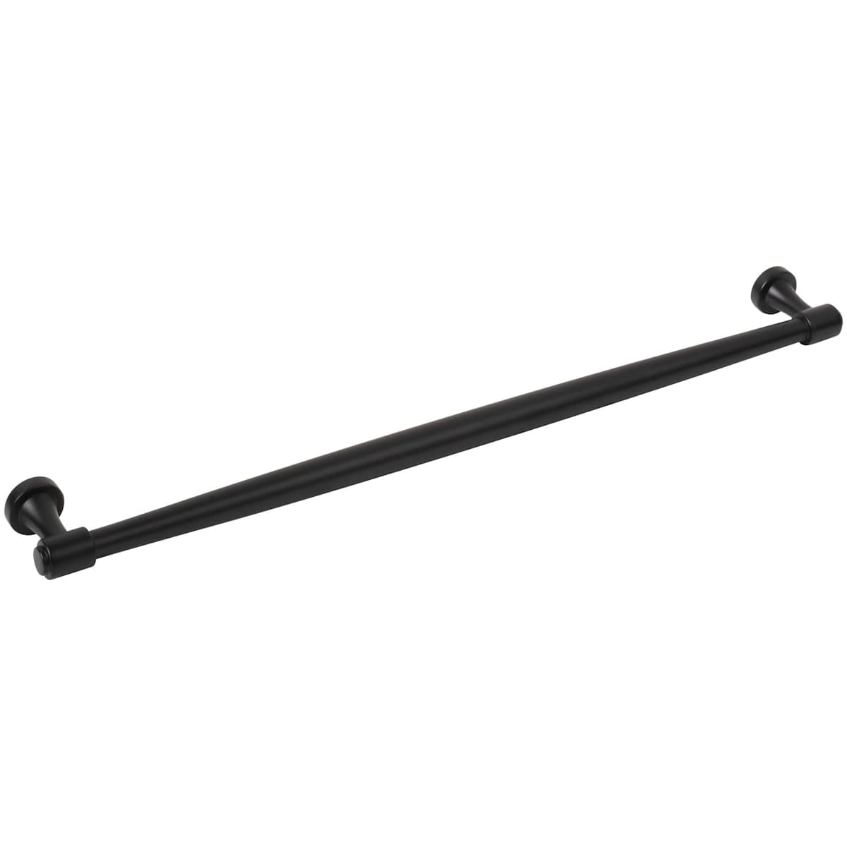 Jeffrey Alexander - 132-305MB - Jules 12" Center to Center (305mm) Elegant Tapered Large Cabinet Bar Handle / Drawer Bar Pull in Matte Black