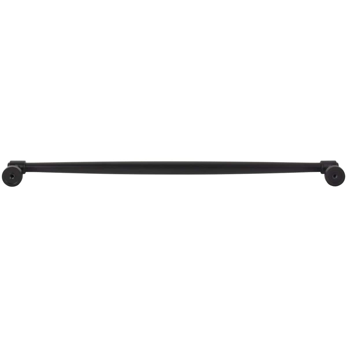 Jeffrey Alexander - 132-305MB - Jules 12" Center to Center (305mm) Elegant Tapered Large Cabinet Bar Handle / Drawer Bar Pull in Matte Black