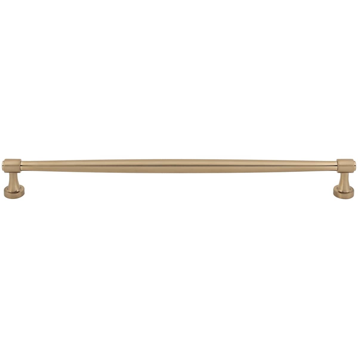 Jeffrey Alexander - 132-305MB - Jules 12" Center to Center (305mm) Elegant Tapered Large Cabinet Bar Handle / Drawer Bar Pull in Matte Black