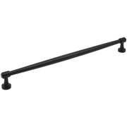 Jeffrey Alexander - 132-305MB - Jules 12" Center to Center (305mm) Elegant Tapered Large Cabinet Bar Handle / Drawer Bar Pull in Matte Black