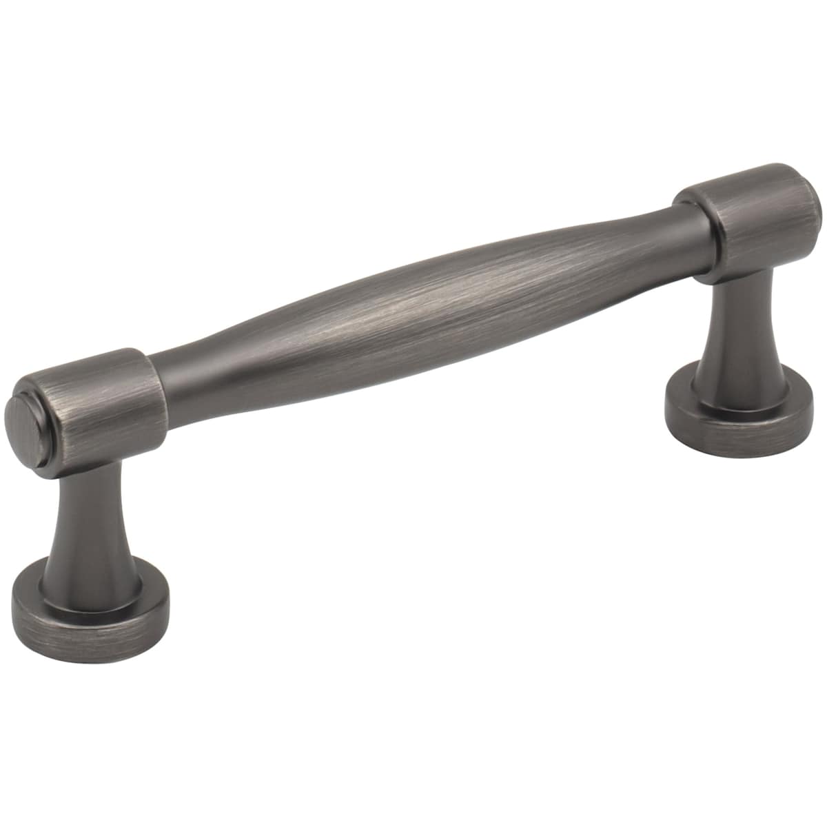 Jules 3-3/4" Center to Center (96mm) Elegant Tapered Cabinet Bar Handle / Drawer Bar Pull
