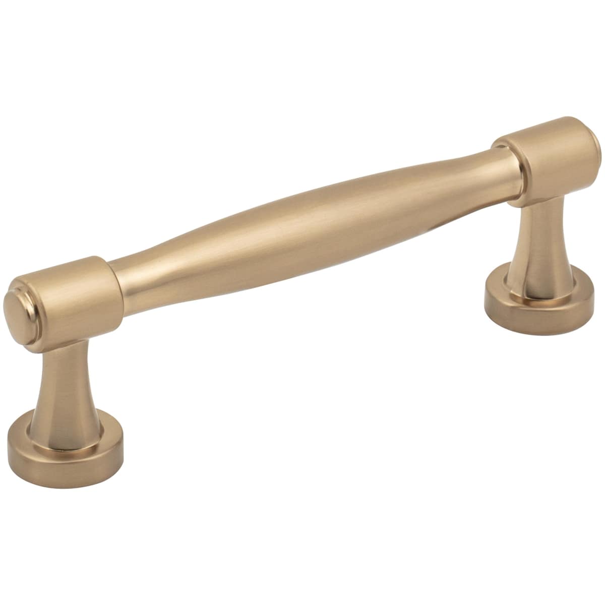 Jules 3-3/4" Center to Center (96mm) Elegant Tapered Cabinet Bar Handle / Drawer Bar Pull