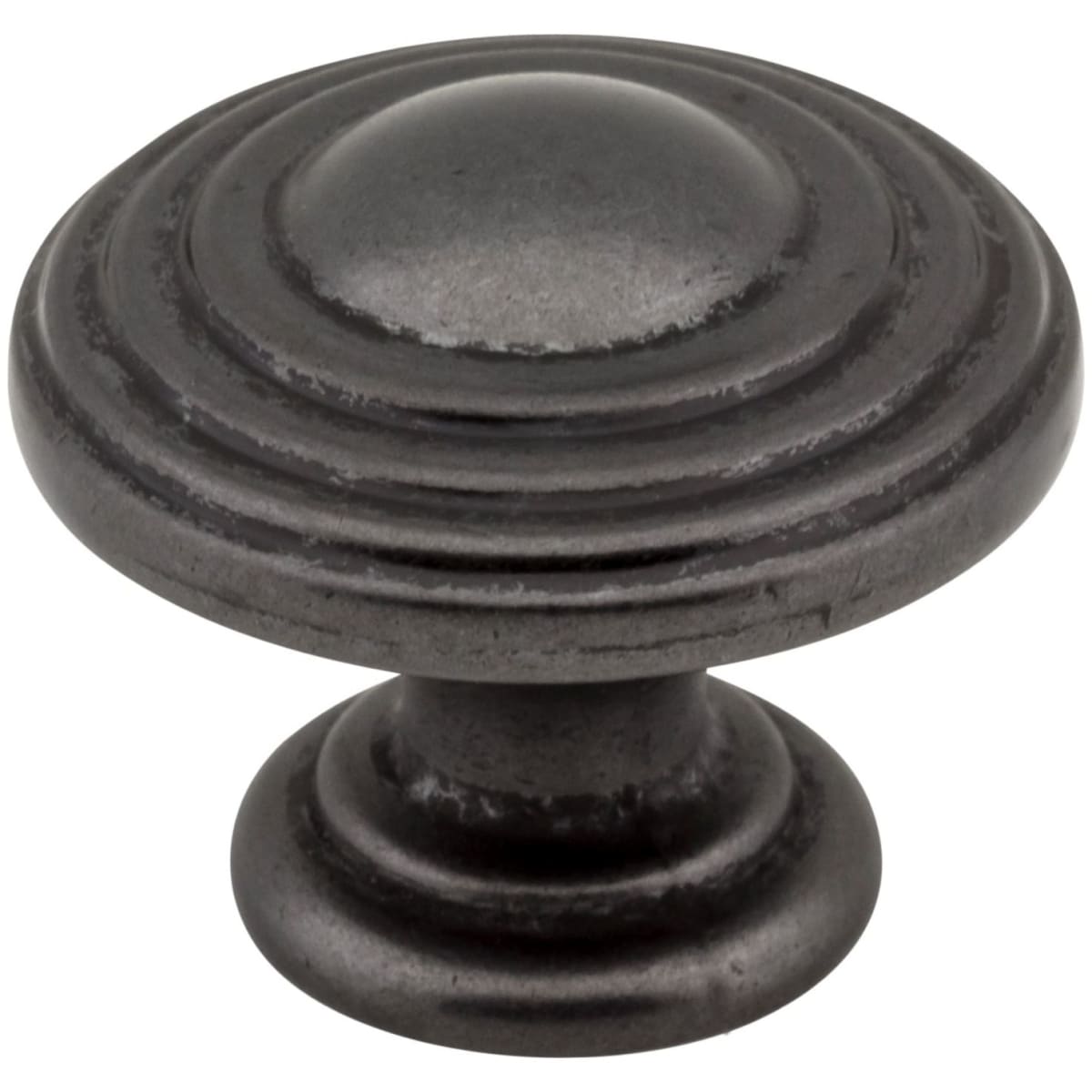 Bremen 2 - 1-1/4" Round Stacked Ring Mushroom Cabinet Knob / Drawer Knob